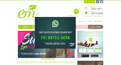 Desktop Screenshot of emporiomedicinal.com.br